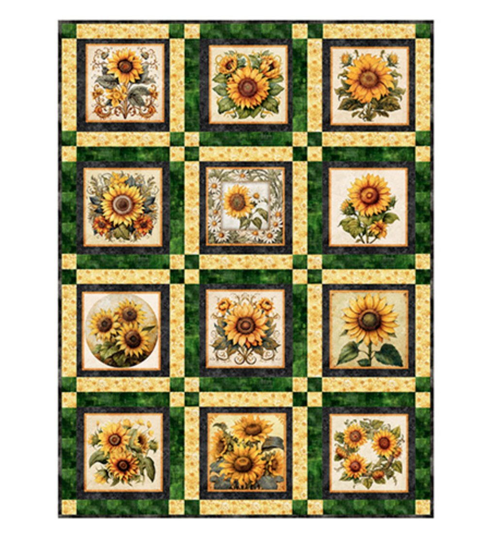 Quilting Treasures Fabrics Sunflower Serenade Dan Morris Angel